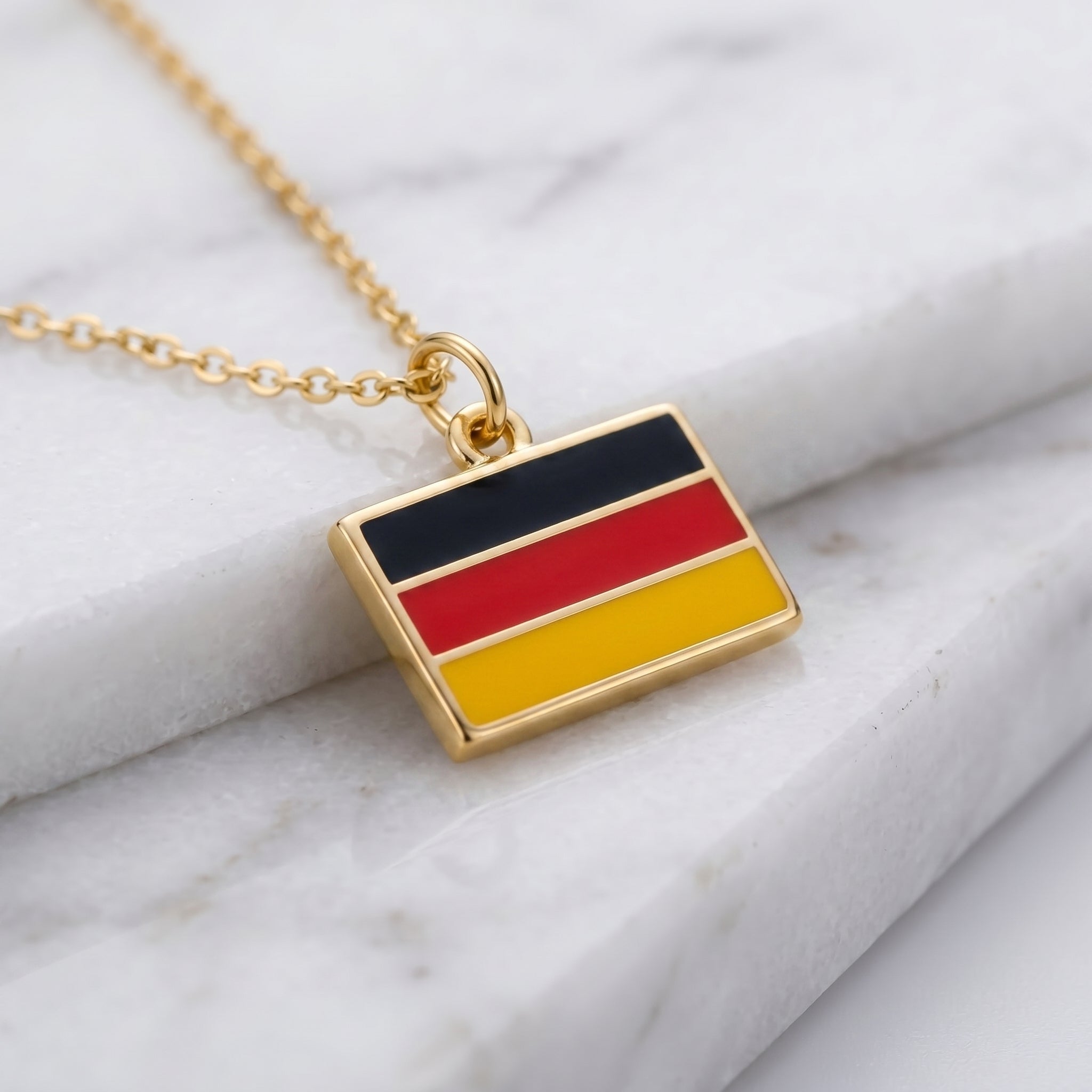 Németország zászló charm