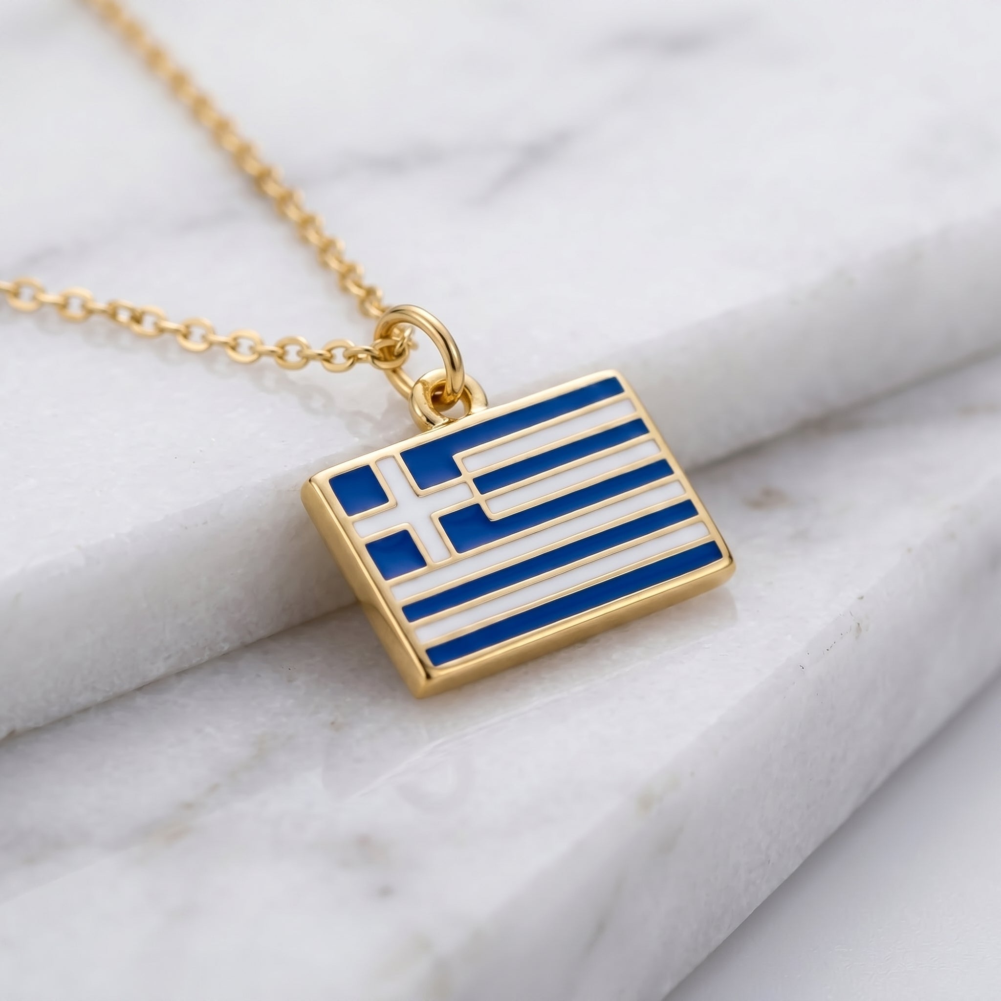 Görögország zászló charm