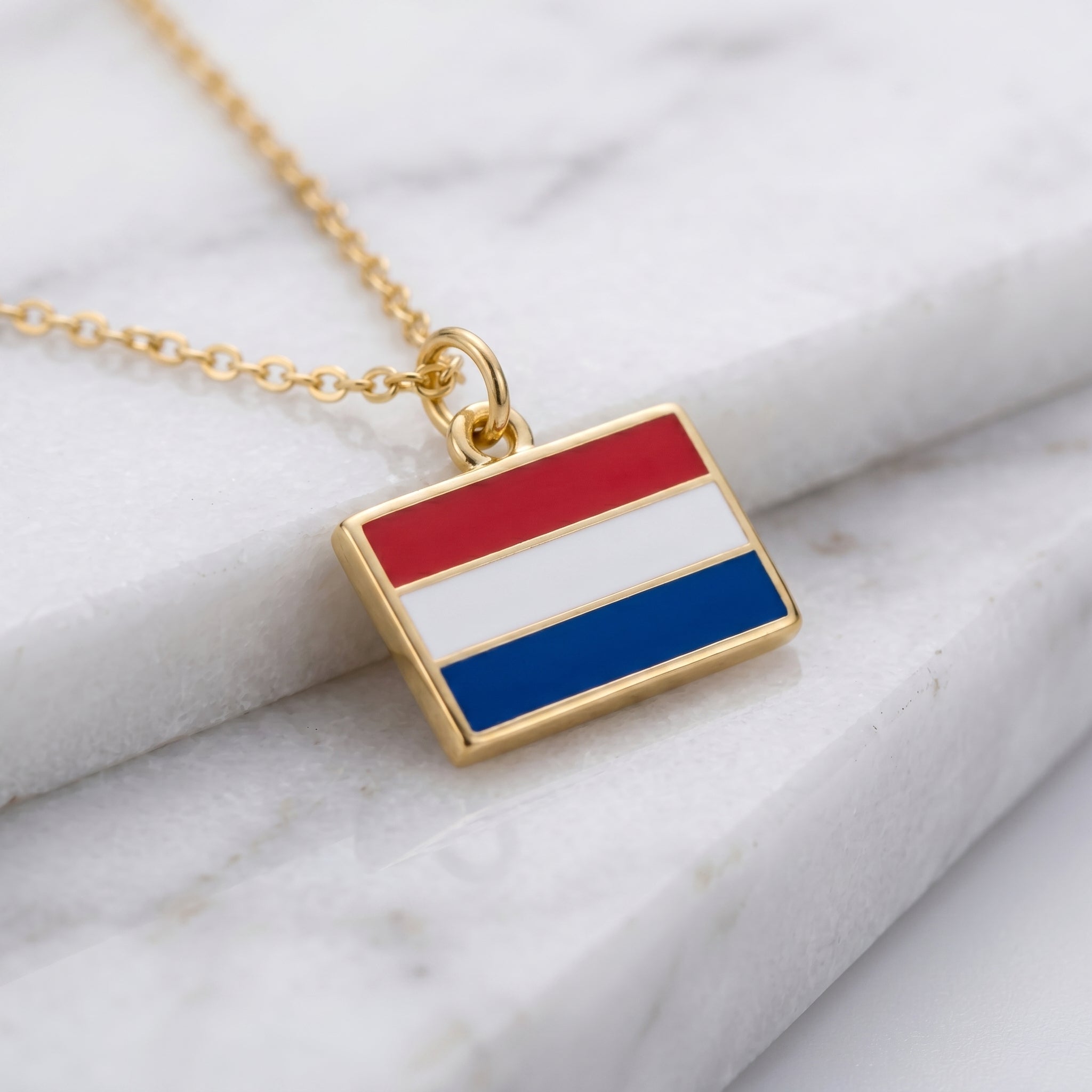 Hollandia zászló charm